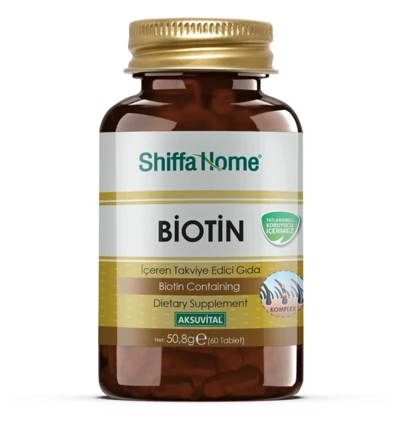 Biotin 60 Tablet 750 mg ürün görseli