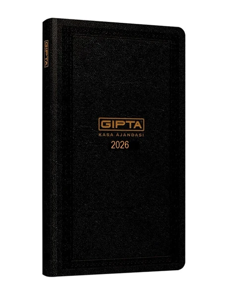Gıpta Kasa Ajandası Karışık 2026 17X24 ürün görseli 1