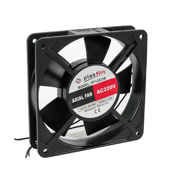 Plastim 120x120x25mm 220vac Bilezikli Aksiyel Fan - PF12025B