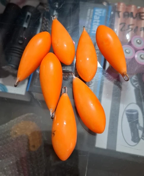 Surf Olta Kurşunu Turuncu UV Renkli 125GR 1 Adet ürün görseli