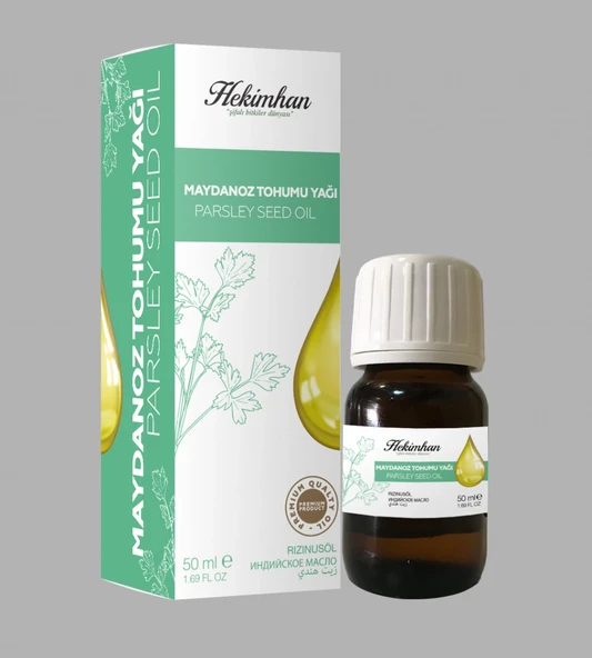 MAYDONOZ TOHUMU YAĞI SOĞUK PRES 50 ML ürün görseli