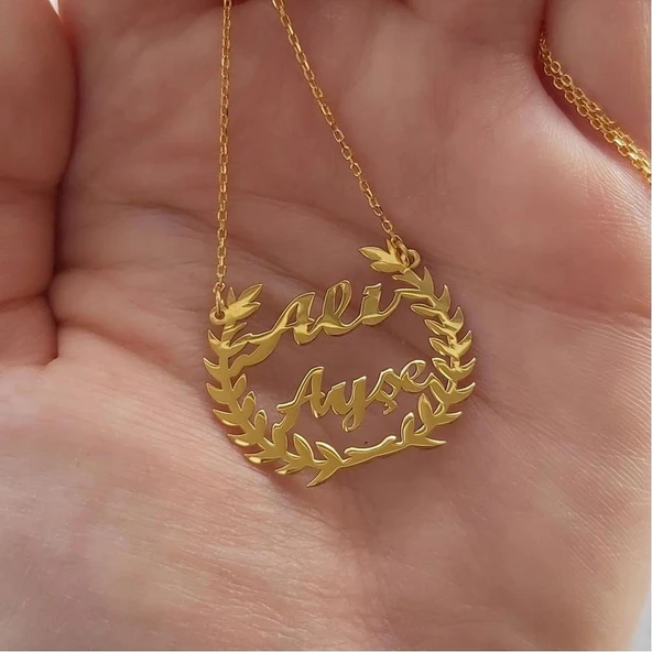 BURÇAK MODEL İSİMLİ KOLYE - Resim 2