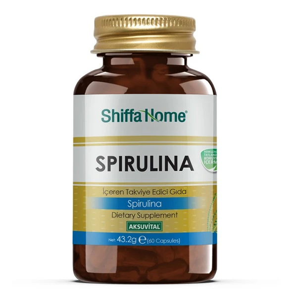 Spirulina 60 Kapsül ürün görseli