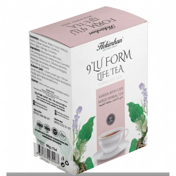 9 LU LİFE TEA KARIŞIK ÇAY 45 Lİ SÜZEN POŞET