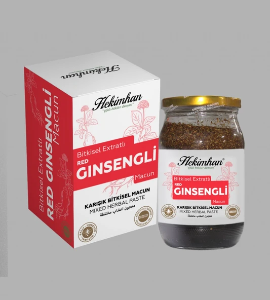 KIRMIZI GINSENGLİ BİTKİSEL MACUN 420 GR ürün görseli