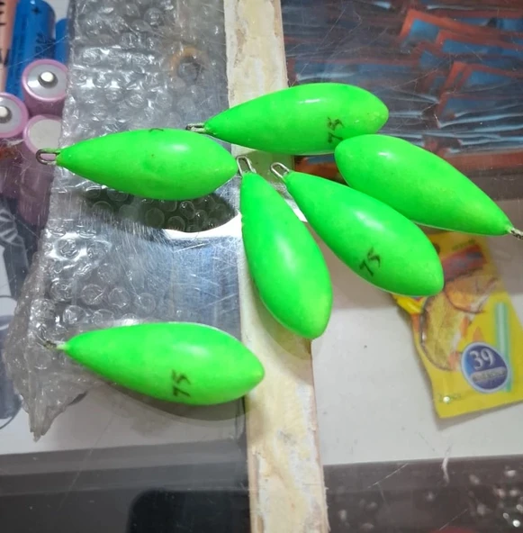 Surf Olta Kurşunu Yeşil UV Renkli 75GR 1 Adet ürün görseli