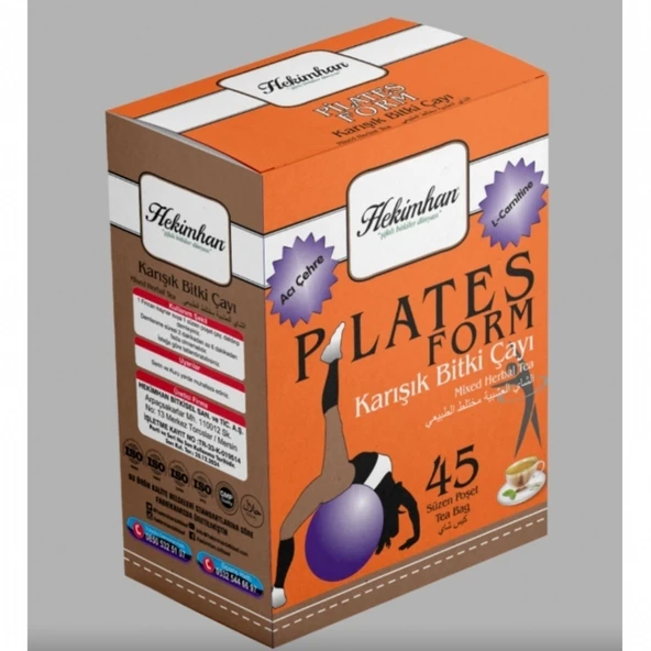 PİLATES FORM KARIŞIK ÇAY 45 Lİ SÜZEN POŞET
