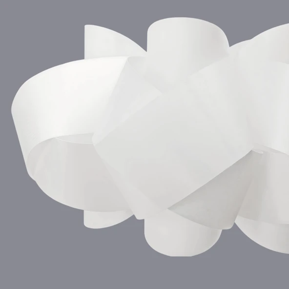 Petal Beyaz Sarkıt Avize (Kolay Kurulum) - 8