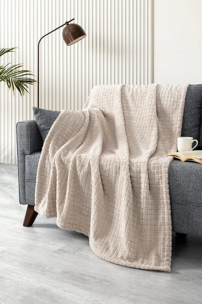 Wellsoft Battaniye, Tv Battaniyesi, Peluş Polar Yumuşak Battaniye, 110x160 cm - Resim 3