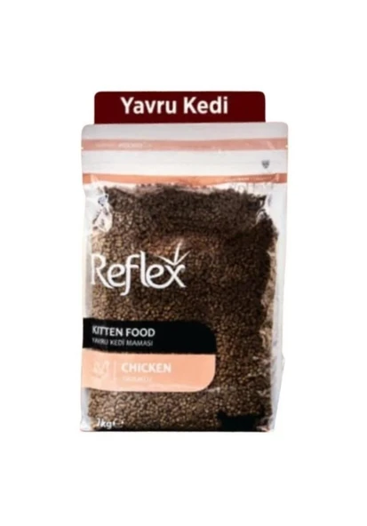 REFLEX YAVRU TAVUKLU KEDİ MAMASI 1KG