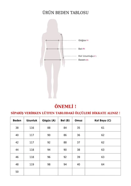 MDB Astarlı Kemerli Trenckot Taba - Resim 5
