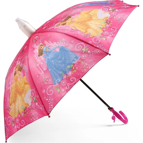 Bardaklı Kız Çocuk Şemsiye 8 Telli - 2