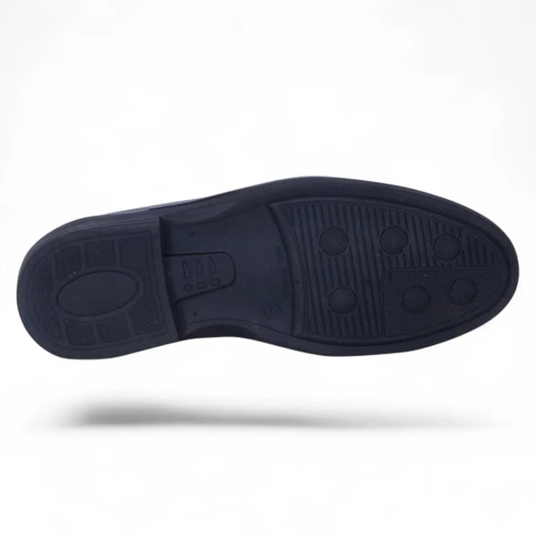 Baloğlu 72 Lz Siyah Kauçuk %100 Deri Erkek Klasik Ayakkabı - 4