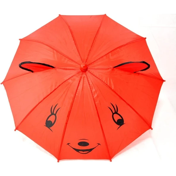 Akkuzu Kulaklıklı Çocuk Şemsiyesi