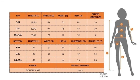 MDB Kadın Uzun Kollu Arma Detaylı Iki Iplik Viskon Ikili Takım - Resim 4