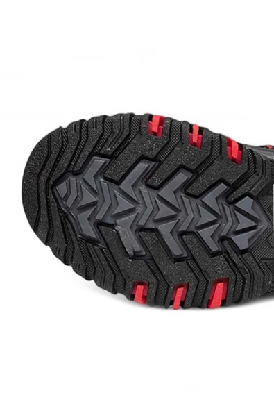 Celira Mgp Siyah Kırmızı Erkek Kışlık Bot Ayakkabı NSB934 - Resim 4