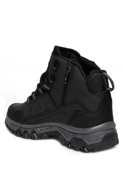 Celira Mgp Siyah Füme Erkek Kışlık Bot Ayakkabı NSB934 - Resim 3