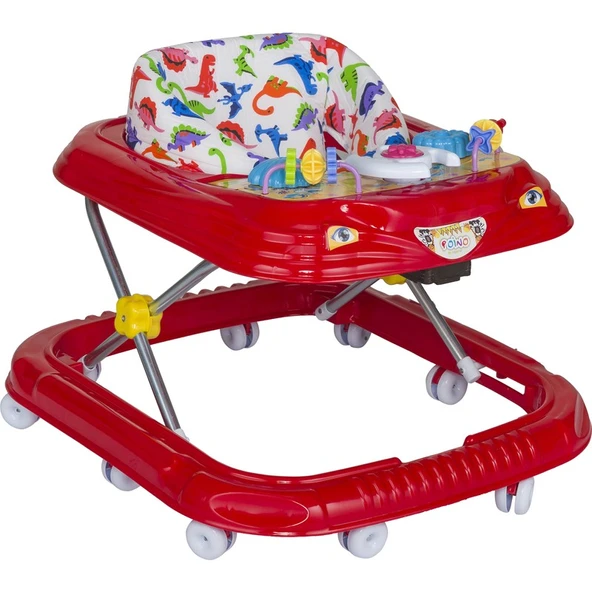 Taşpınar Poino Kornalı 2019 Yeni Model Yürüteç - 10 Teker - Stoplu