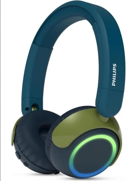 TAK4200CT/00 Kablosuz Kulak Üstü Çocuk Kulaklığı - Deniz Mavisi ürün görseli 1