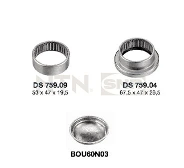 TORSİYON TAMİR TAKIMI KİTİ KEÇE SİZ/KAPAKLI P206 1.4-1.6 İNJ 2.0 HDİx O 5132 72 5131 A6