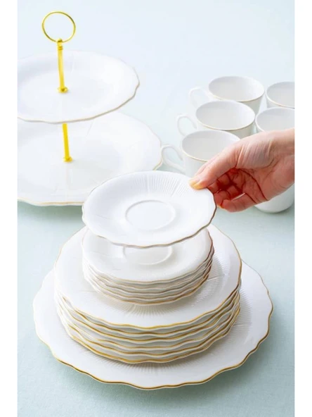 Acar PORM6196 Gold Detaylı Brunch Set 20 Parça ürün görseli 1