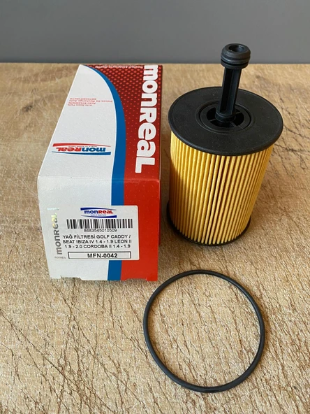Monreal Mfn-0042 Yağ Filtresi Caddy İbiza Iv 1.4-1.9 Leon Iı 1.9-2.0 Cordoba 1.4-1.9 Audi A2-a1 68001297aa