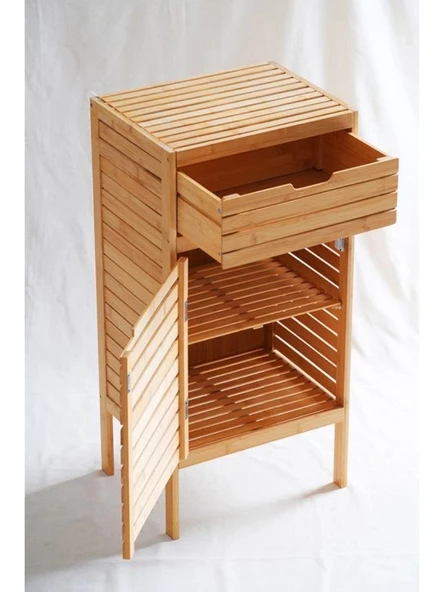 Acar ACR497 Bambu Çamaşır Sepeti 80 x 30 x 39 cm ürün görseli