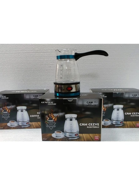 General Home CZ-47 Cam Elektrikli Cezve ürün görseli