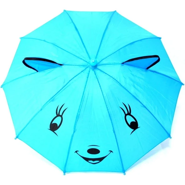 Akkuzu Kulaklıklı Çocuk Şemsiyesi