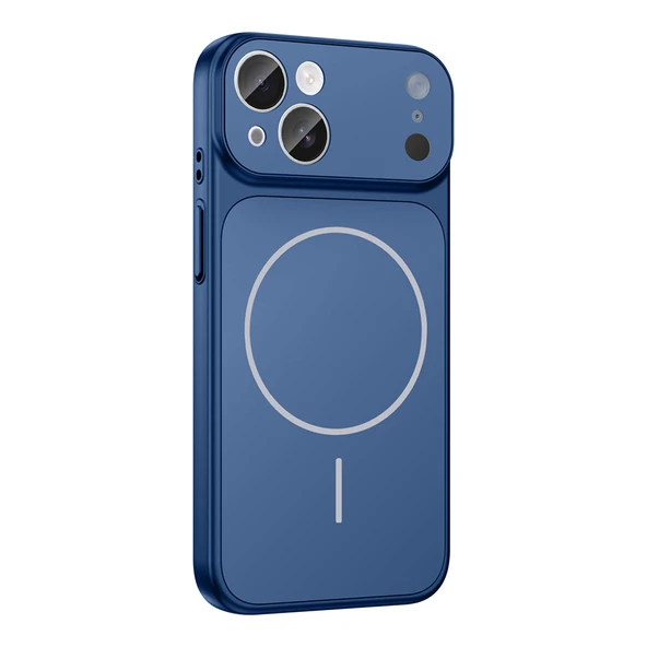 iPhone 13 Uyumlu İphone 17 Görünümlü Kılıf Kablosuz Şarj Özellikli Kamera Korumalı Formen Kapak - Resim 12