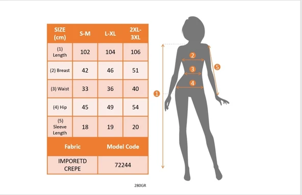 MDB Kadın Kısa Kollu Volanlı Kruvaze Yaka Yanlardan Büzgülü Ithal Krep Elbise - Resim 4
