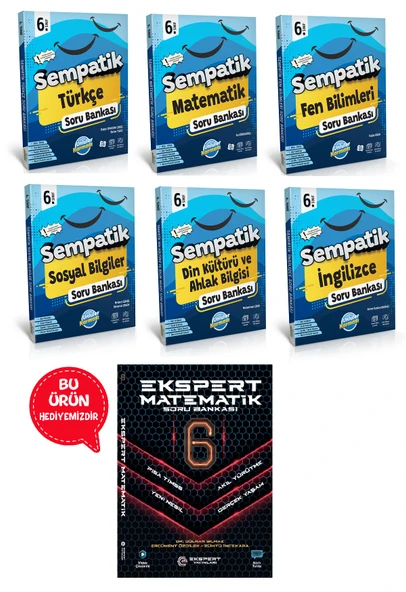 6.Sınıf Maarif Model Sempatik Soru Bankası Seti 2025-2026 ürün görseli 1