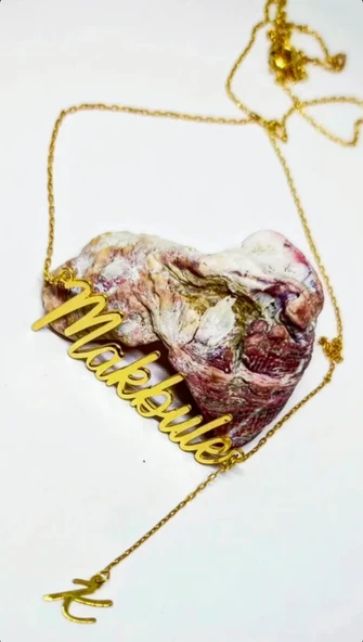 İSİMLİ KOLYE SALLANAN DESEN VEYA SOY İSİM HARFLİ - Resim 2