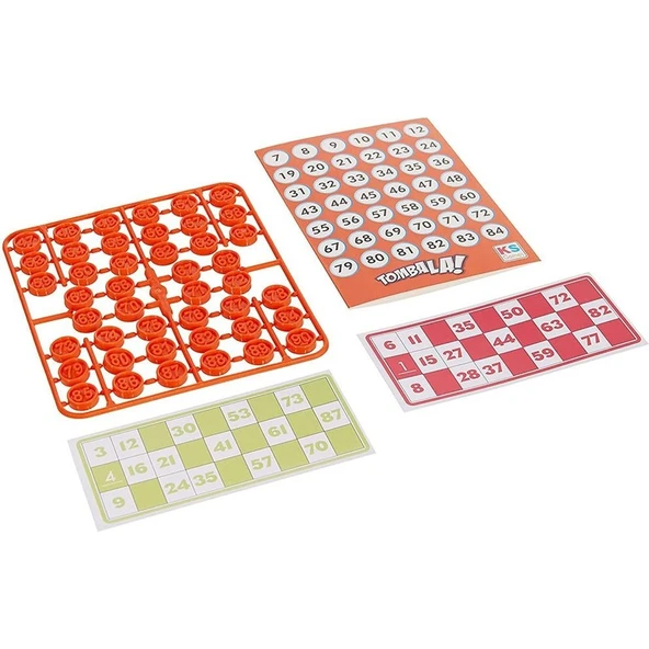 KS Games Tombala Eğlenceli Aile Oyunu 2-20 Oyuncu İçin 20 Kartlı Klasik Oyun - 3