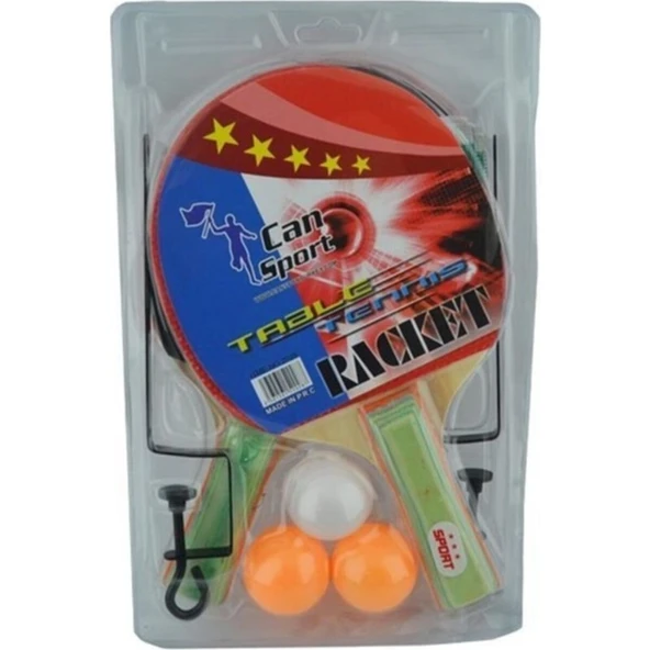 Umut Store Can Sport Masa Tenisi Raket Seti Fileli Masa Tenisi Raket Seti - Resim 2