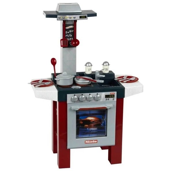 Klein Toys Miele Fırın Ocak ve Aspiratör Mutfak Set Sesli ürün görseli 1