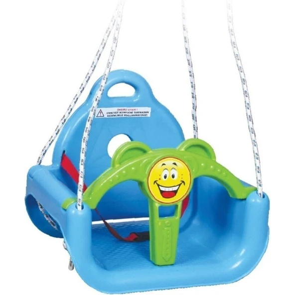 Kette Toys Çocuk Mavi Salıncak Ipli Kemerli Koruyuculu ürün görseli 1