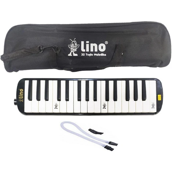 Lino Melodika 32 Tuşlu Bez Çantalı Siyah