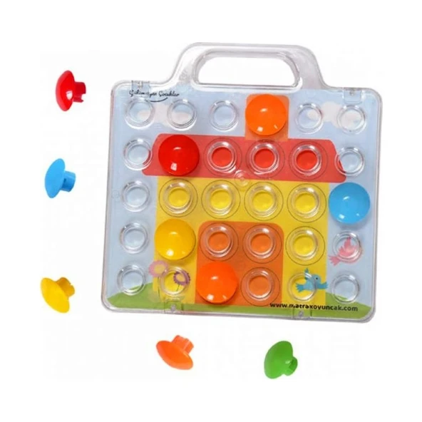 Akçiçek Oyuncak Matrax Sihirli Düğmeler Junior