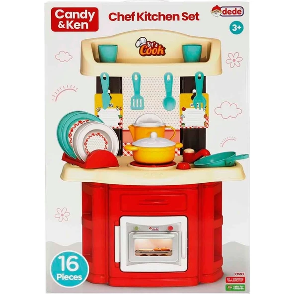 Dede Şef Mutfak Set - 3