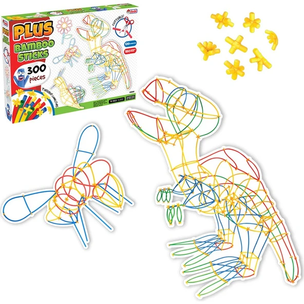 Dede Plus Bambu Çubuklar (300 Parça ) ürün görseli 1