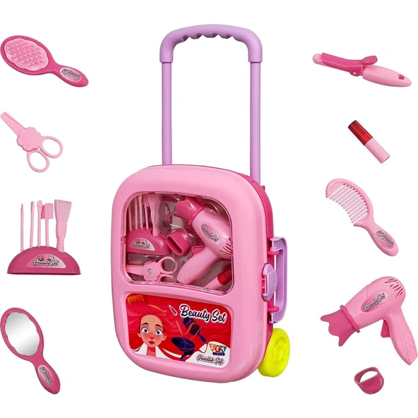 Zey Toys Zeytoys Valizli Güzellik Seti 2029 - Resim 2