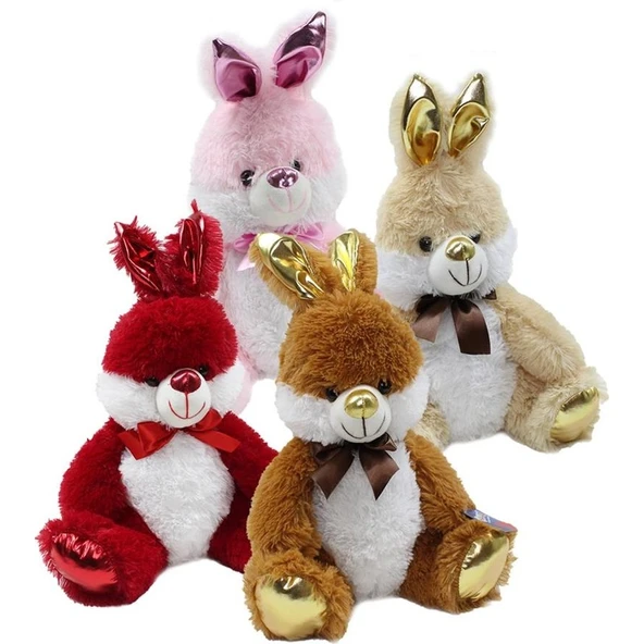 Halley Oyuncak 62504 Parlak Tavşan Peluş Oyuncak 40 cm