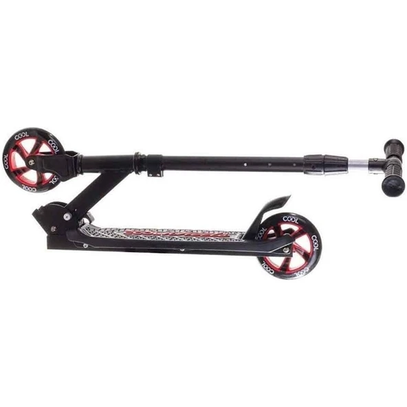 Cool Wheels Cool Direksiyon Katlanır Scooter Yükseklik Ayarlı Çocuk Scooter Gri 8+ - Resim 3