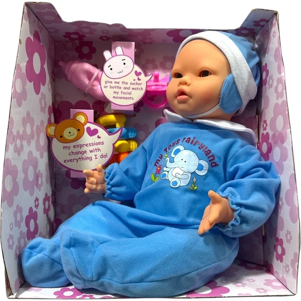 Toysturka Oyuncak Mimikli Bebek Oyun Arkadaşı Mimikli Bebek Bibi TT33078 - 4