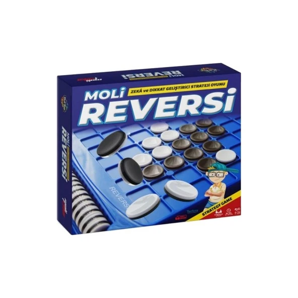 Moli Toys Plastik Reversi Akıl Oyunu Akıl Zeka Strateji Plan Kurma Oyunu - Resim 2