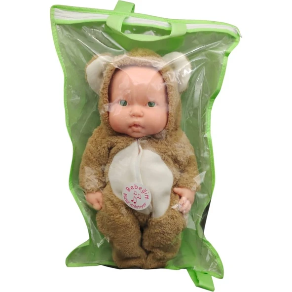 Erpa Oyuncak Ayı Kostümlü Masal Anlatan Tombul Bebek Kahverengi 662294