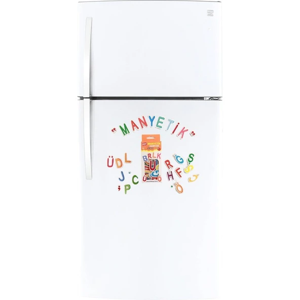 Birlik Oyuncak Manyetik 42 Parça Harfler Seti - Resim 2