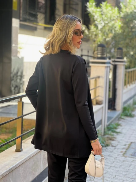 MDB Kadın Uzun Kollukrep üçlü Takım - Resim 4