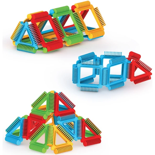 Dede Geometrik Puzzle 64 Parça - Resim 2
